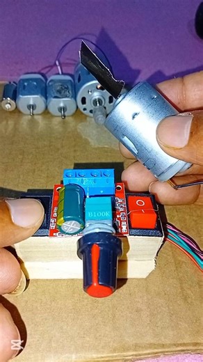 dc motor project #dcmotor #experiment #tech