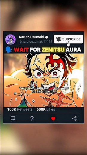 Zenitsu Aura | Demon Slayer Epic Moment ⚡