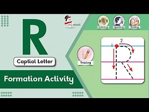 Write the Capital Letter R | Tracing and Formation | Handwriting | Writing Practice | Nursery