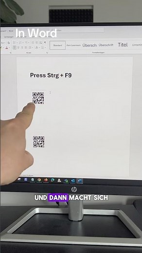 QR Code selber mit Word erstellen. ￼#wordtips #qrcode #qrcodes #pctipps #pctippsundtricks #pctipps
