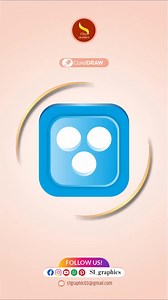 Blue square icon with three white circles inside, arranged in a triangular pattern. The icon has a 3D effect with shadows and highlights #trendingreels #reelschallenge #logoideas #brand #branding #logo #logodesign #logotype #logomaker #logoidea #art #logoinspirations #logodesigner #creator #creativedesign #logomaking #trendingpost S1 Graphics | S1 Graphics | Facebook