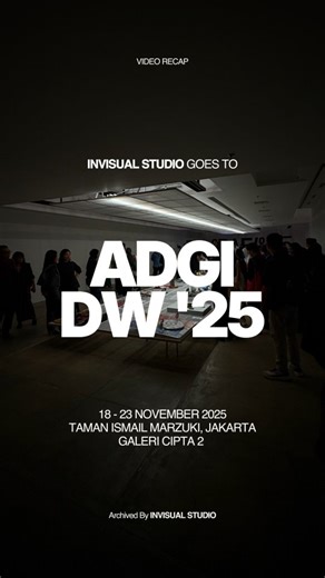 INVI - Design Studio on Instagram: "Video recap Invisual Studio goes to Adgi Design Week 2025 #adgi #jakarta #adgidesignweek2025"