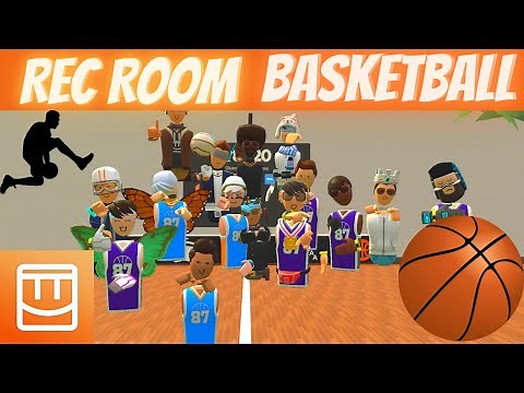 Playing Basketball in VR!?! - Rec Room Game