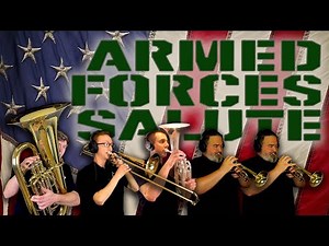 BEST "Armed Forces Salute" Brass Quintet Recording on YOUTUBE!!! Happy Veterans Day 2021!