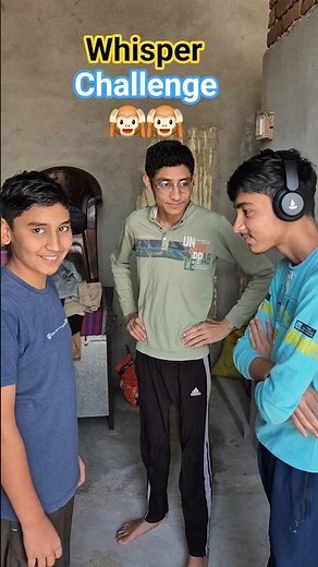 whisper challenge video #short 🙉🙉🙉#challenge #whisper