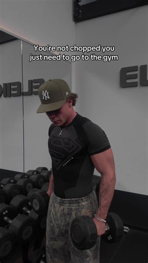 You‘re not chopped you just need to go to the gym #gymtok #viral #chopped