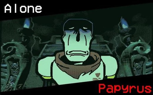马里奥的疯狂(V2):孤独一人但是是Papyrus/ALONE but Papyrus sings it (FNF Cover)