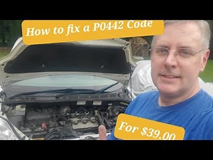 How to fix P0442 Evaporative Emission System Leak Detected Evap code