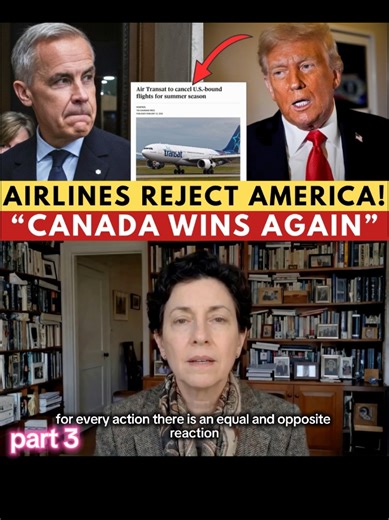 BREAKING: Trump Faces Disaster as Canada Slashes Billions from US Flights 2026! For decades, U.S. airlines relied on Canadian airspace to access the fastest routes to Europe and Asia. Now, that advantage is under pressure—and the consequences could ripple across fuel costs, flight prices, delivery times, and global markets. In this deep-dive, we break down the strategy, the economic impact, and why this moment could reshape North American power dynamics.#trumpnews #canadanewstoday #airlines#mark