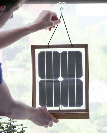 963K views · 1K reactions | This Solar Charger That Fits In Your Window Is Perfect For People Who Love The Environment Check out the window solar panel at https://grouphugtech.com/products/window-solar-charger Use code "SOLARBUZZ10" 10% off Window Solar Chargers, that is $120 ($134 on the site right now) Limit 1 use per person expires end of 2020, Dec 31st at 11:59pm PST | Goodful | Facebook