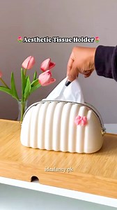Shell Tissue Box – Beautiful Decorative Tissue Holder A touch of elegance for your space 🐚 Stylish shell design that blends functionality with décor, perfect for living rooms, bedrooms, or offices. #HomeDecor #TissueBoxHolder #ElegantInteriors #DecorEssentials #StylishLiving #idealancy | Idealancy