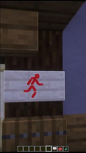 How I Made a Minecraft Emergency Exit Sign! (Tutorial)