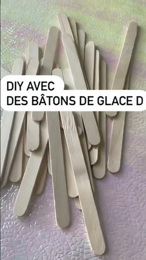 DIY AVEC DES BÂTONS DE GLACE #ideedeco #noël