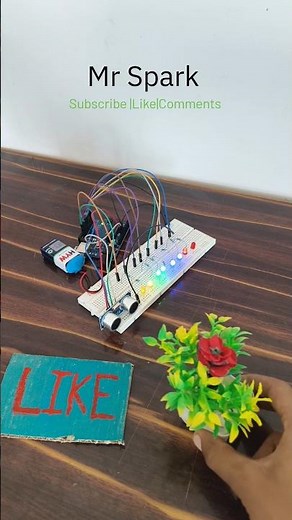 How To Make Distance Indicator Using Arduino Uno|Distance Indicator #arduino #diy #project #distance