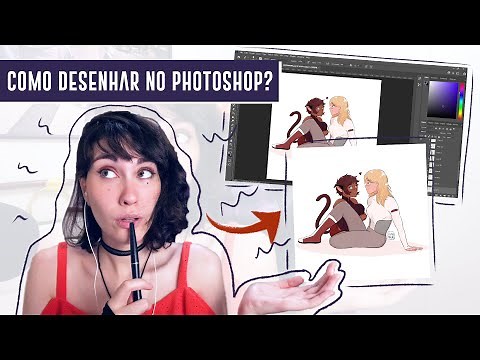 como DESENHAR no PHOTOSHOP? | TUTORIAL | Ana Paula Reis