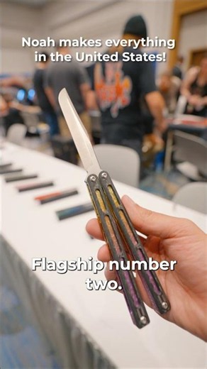 Balisong YouTuber turned balisong maker! (Freedom Fabrication Flagship) #balisong #edc