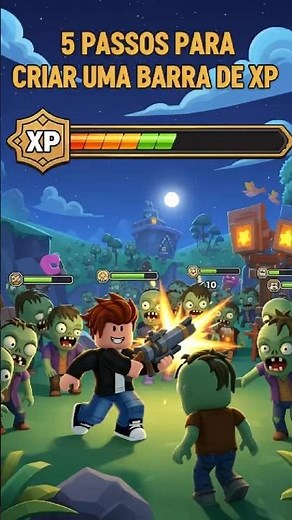 Como Criar BARRA DE XP NO ROBLOX STUDIO