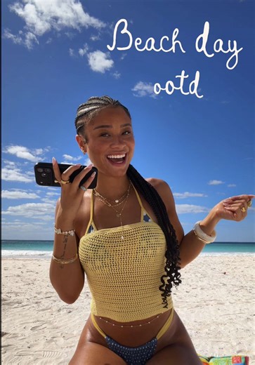 Stylish Beach OOTD Featuring Pacsun Swimwear