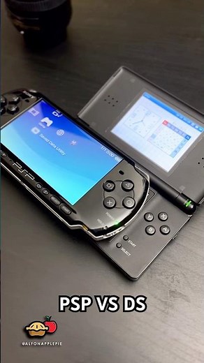 PSP vs DS 🤔🕹️🎮 (PSP 3000 and DS Lite shown)