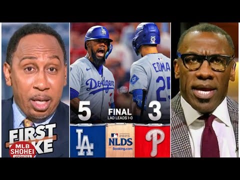 「ドジャースがフィリーズを圧倒！逆転勝利でNLDS第1戦を制し、ESPNも大興奮！」