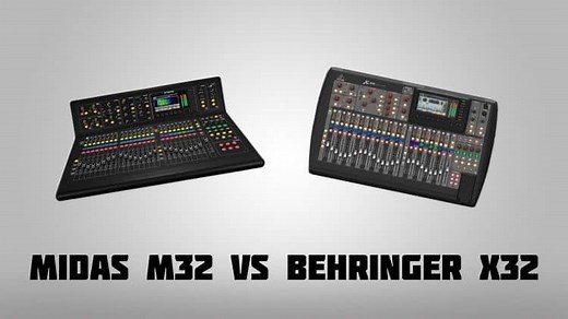 Midas M32 vs Behringer X32: Is The Price Difference Worth It? | TalkinMusic