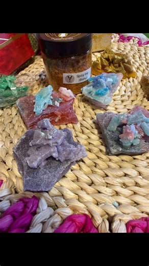 Embrace Unbothered Crystal Candy Energy