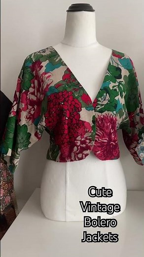 The perfect bolero jacket… #fashion #beading #sewingprojects