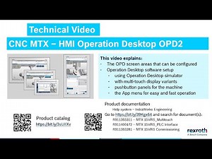 CNC MTX – HMI Operation Desktop OPD2 setup with multi-touch displays