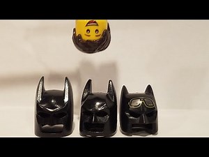 Lego batman cowls comparison.