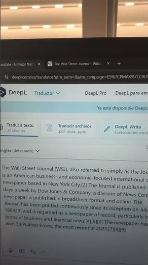 Cómo utilizar la inteligencia artificial para traducir DeepL Translate #inteligenciaartificial #ia