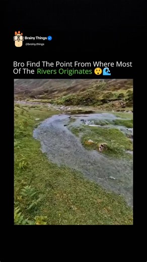 Ever wonder how new springs are formed? 🌊 A spring forms when groundwater stored underground finds a natural path to the surface—through cracks in rocks, porous soil, or where the water table meets the ground. When pressure builds or the land shifts, water escapes naturally, creating a spring. Via: Viral Hog #science #didyouknow #facts #nature #river #spring #geography #everwonder #fyp #reels #behindhistory Follow @brainy.things for more insightful content. Credit: unknown. DM for credit or rem