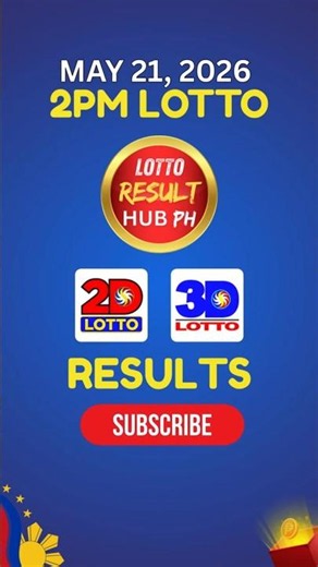 Recap: 2PM Lotto Result Today May 21, 2026 PCSO