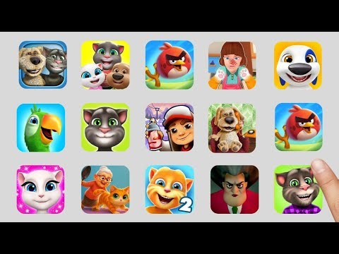 Talking Tom & Ben News, Talking Friends, Angry Birds 2, Cat Chaos Prankster