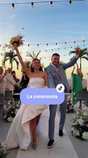 ¡Tal cual como lo soñamos! Rodeados de las personas que más queríamos y sintiendo la presencia de mi mamá en cada segundo✨