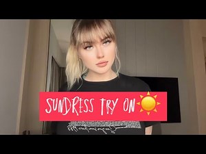 TRY ON WITH ME :// Sunny Sundress outfit