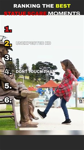 RANKING THE BEST STATUE SCARE MOMENTS 😱