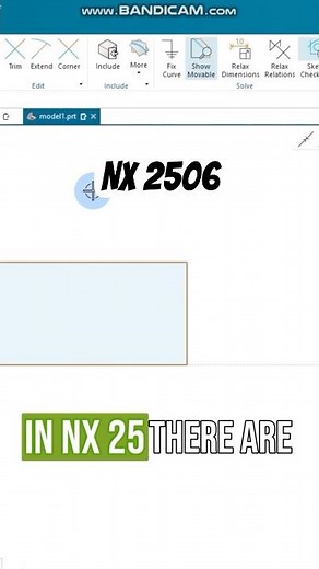 Advanced NX 2506 Sketcher tools