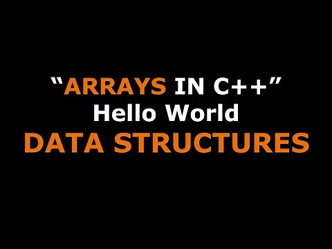 Arrays in Data Structures | Competitive Programming | Hello World