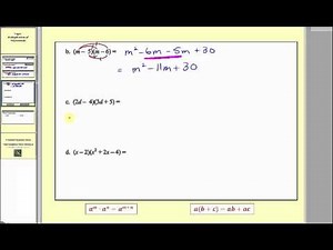 Multiplicaton of Polynomials (L3.4)