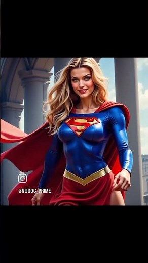 Supergirl Animated Ai Art