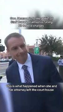 Gov. Newsom's former chief of staff faces 23 federal charges. What happened when she left court