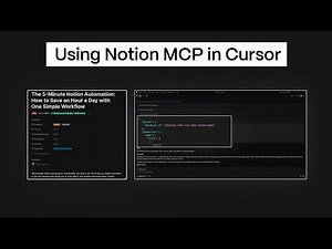 How to Use Notion MCP in Cursor - Build Your Second Brain