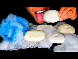 ASMR EDIBLE SOAP BARS WITH FOAM BUBBLES *FAKE* MUKBANG EATING SHOW MOUTH SOUNDS DIY CHOCOLATE PRANK