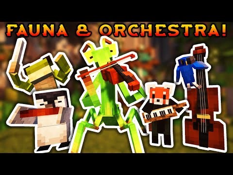 Animal Orchestra Mod! | Minecraft Mod Showcase 1.20.1