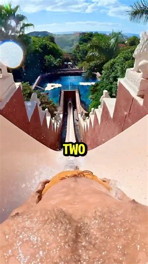 Top 3 Funniest Water Slide Moments You Have To See! #shorts #funnymoments