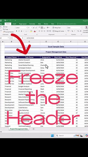 how to freeze header in excel #ethiopian_tik_tok🇪🇹🇪🇹🇪🇹🇪🇹 #howtotiktok #fyp