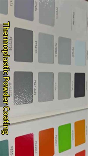 Thermoplastic Powder Coating Paint, Recyclable Plastic Coating with Multiple Finishes Options for Metal Protection