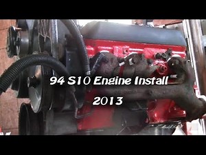 Engine Install - 4.3L V6 into 94 S10