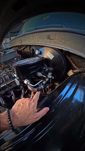 Brake master cylinder and booster on my '69 Ford F100 #v8 #f100 #wilwood #ford