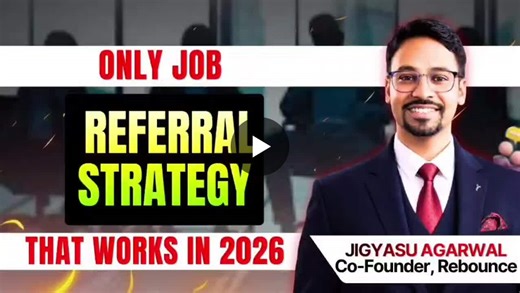 How to get a referral on LinkedIn? Most people don’t know how referrals actually work. So they randomly message saying,“Can you refer me?” This rarely gets results. Referrals need a clear strategy,… | Rebounce